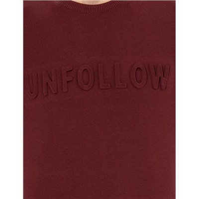 Bordeaux Slim Fit Bike Yaka Knitwear Свитер