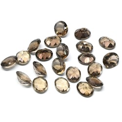 Кабошон из раухтопаза овал гр.10*8мм, 2,35ct.