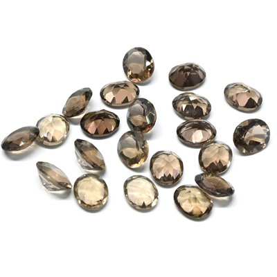 Кабошон из раухтопаза овал гр.10*8мм, 2,35ct.