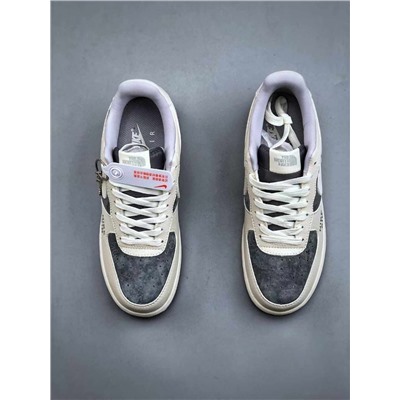 Кроссовки Nik*e Air Force 1 Low 07 x The North Face beige оригинал  версия air force с низким вырезом