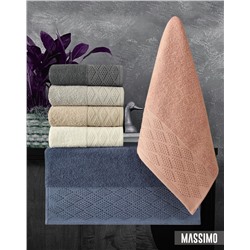 Полотенце Карвен Vip CottonMASSIMO 70*140 1шт.махра,penye Н 3244 (Акция)