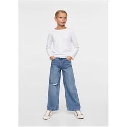Jeans wideleg -  Niña | MANGO OUTLET España
