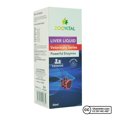 Zoovital Liver Liquid для кошек и собак 50 мл