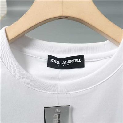Женская хлопковая футболка KARL LAGERFEL*D ОРИГИНАЛ!