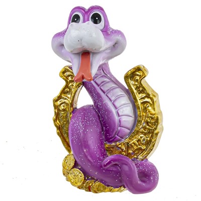 Фигурка декоративная "Змея", L5,5 W5 H8 см, 4в.