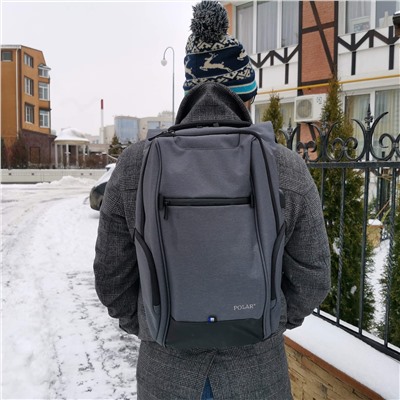 Городской рюкзак П0276 (Черный)