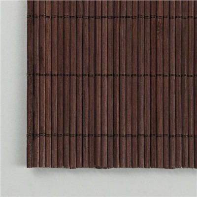 Салфетка сервировочная на стол «Гладь», 45×30 см, коричневая