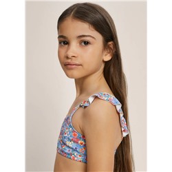 Bikini flores volante -  Niña | MANGO OUTLET España