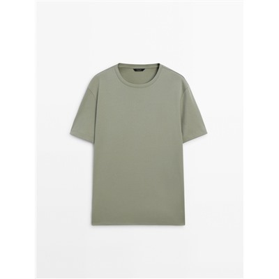 Camiseta manga corta algodón mercerizado