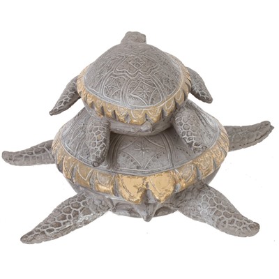 Фигурка декоративная "Черепахи", L19 W17 H9,5 см