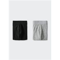 Pack 2 bóxers básicos -  Hombre | MANGO OUTLET España