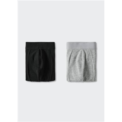 Pack 2 bóxers básicos -  Hombre | MANGO OUTLET España