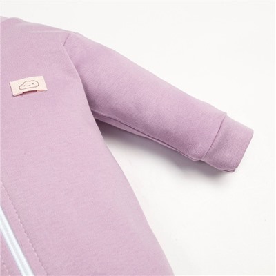 Комбинезон на молнии Крошка Я BASIC LINE, рост 86-92 см, розовый