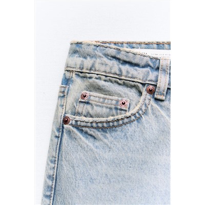 JEANS TRF RECTOS TIRO BAJO