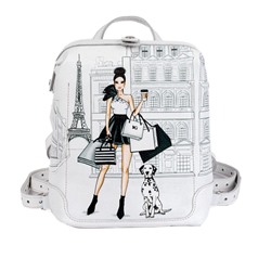 Женский рюкзак REBECA print