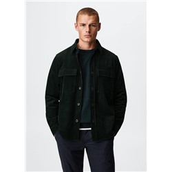 Sobrecamisa pana bolsillos -  Hombre | MANGO OUTLET España
