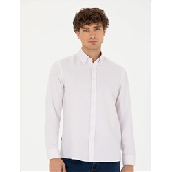 Bordeaux Slim Fit рубашка с длинным рукавом