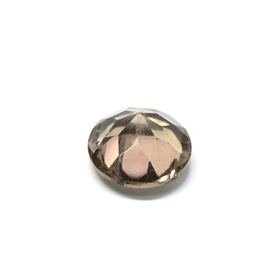 Кабошон из раухтопаза круг гр.8мм, 1,75ct.