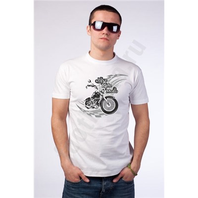 Футболка "Live Ride Moto"
