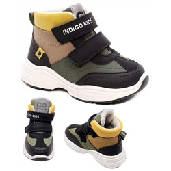 Ботинки Indigo kids 55-0003C черн/зел