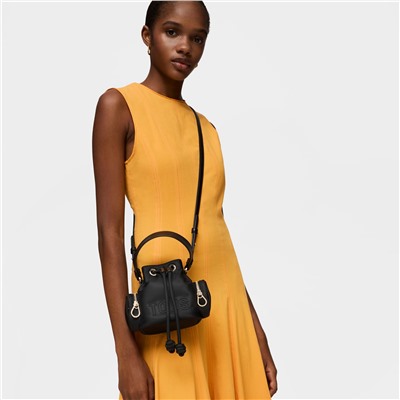 Bolso bombonera - negro