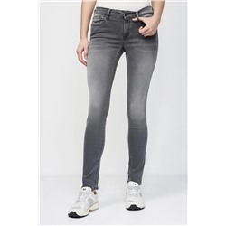 Vaquero skinny fit New Luz - Gris