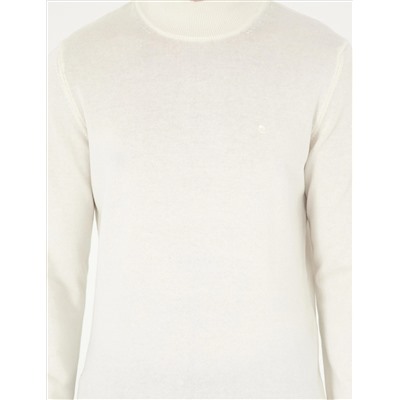 Ecru Slim Fit Half Fisherman воротник основной трикотаж казах
