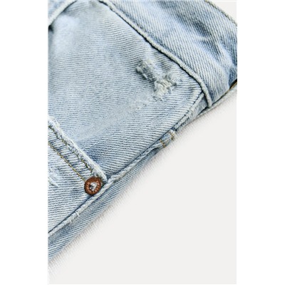 JEANS ZW COLLECTION WIDE LEG TIRO ALTO ROTOS