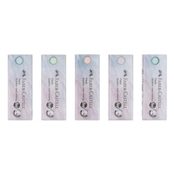 Ластик Faber-Castell "Dust Free Pastel", прямоугольный, ассорти