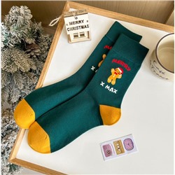 Носки НГ р.35-40 "Merry Christmas" Пряник X Max