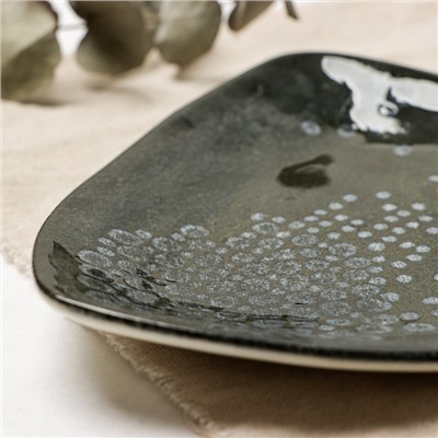 Тарелка керамическая «Стоун», 18×18 см, Dolce Ceramo