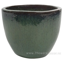 Кашпо Nobilis Marco "Viridian Round" (керамика), D37хН30 см