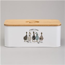 ХЛЕБНИЦА AGNESS "FAMILY FARM" 34*19,5*13,5 СМ