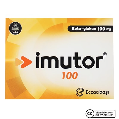 Eczacıbaşı Imutor Beta Glucan 100 мг 30 капсул