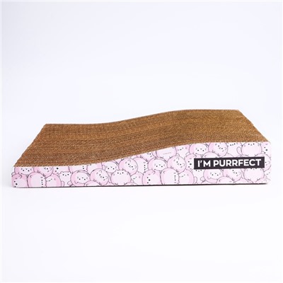 Когтеточка из картона I`M PURRFECT, 19 х 37 см