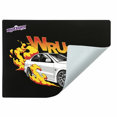 Настольное покрытие ЮНЛАНДИЯ, А4+, пластик, 33x23 см, "Wrum", 272372
