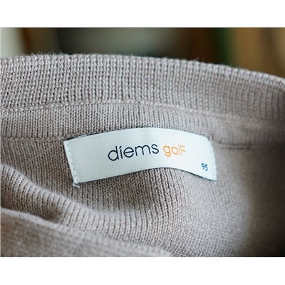 Теплая стеганая жилетка в клетку  DIEM*S