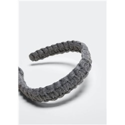 Diadema trenzada -  Niña | MANGO OUTLET España