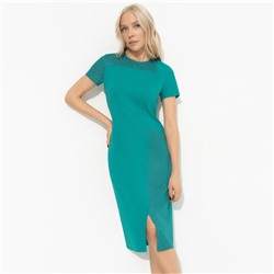 Платье из трикотажа, Шлейф юности (green)
