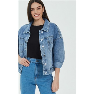 Куртка джинс P112-1205 l.blue