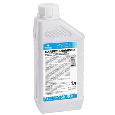 Шампунь для чистки ковров и мягкой мебели Carpet Shampoo, концентрат, 1 л