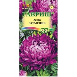 Астра Затмение, однолетняя (пионовидная фиолет.) 0,3 г (цена за 2 шт)