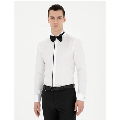 Рубашка для смокинга с белым Slim Fit