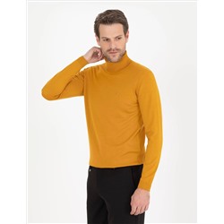 Safran Slim Fit Fisherman Shece Sheam Смешанный базовый вязаный свитер