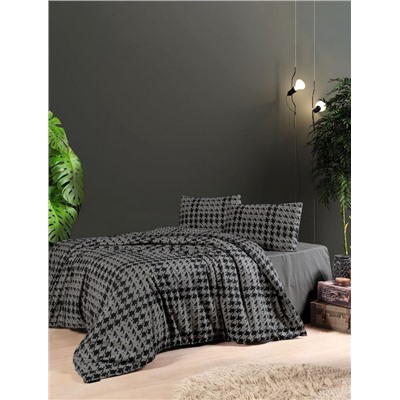 Постельное белье Карвен фланель семейный N245 SADORA Anthracite