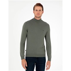 Smoke Slim Fit Half Fisherman воротник основной трикотаж казах
