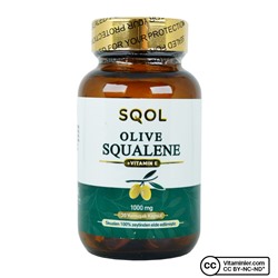 Sqol Olive Squalene (оливковый сквален) 1000 мг 30 капсул