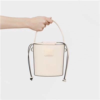 Bolso bombonera Lucia - beige
