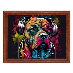 POSG-0228 Постер в рамке 23x17см Собака