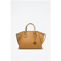 Bolso de piel - Marrón